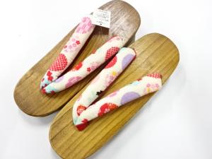 未使用品　桐下駄(25センチ)